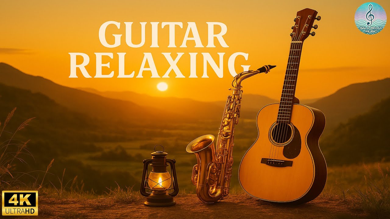 Top Best Peaceful Instrumental Guitar Music 70 80 90S - Classical Relax Experience with U.S Scenery