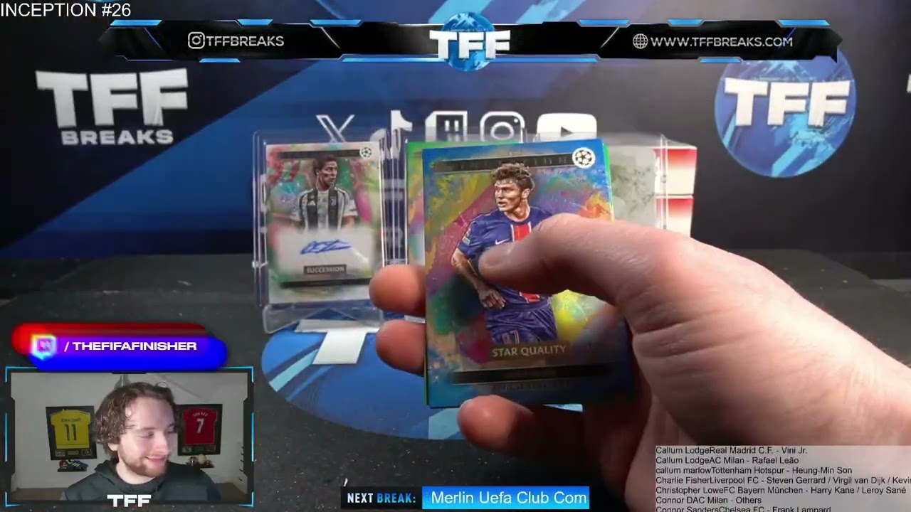 2024-25 Topps® Inception UEFA Club Competitions 12 Box Case PYT/PYP #26