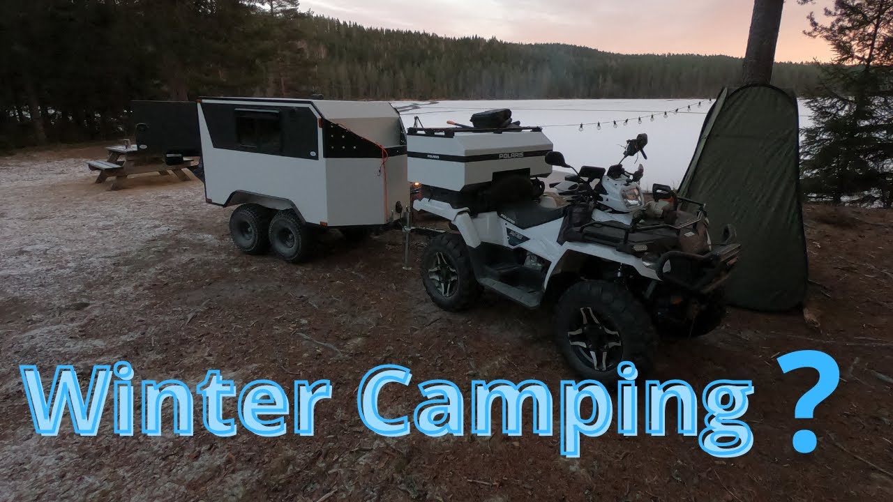 ATV Winter Camping / Drinking mead / Drikker mjød