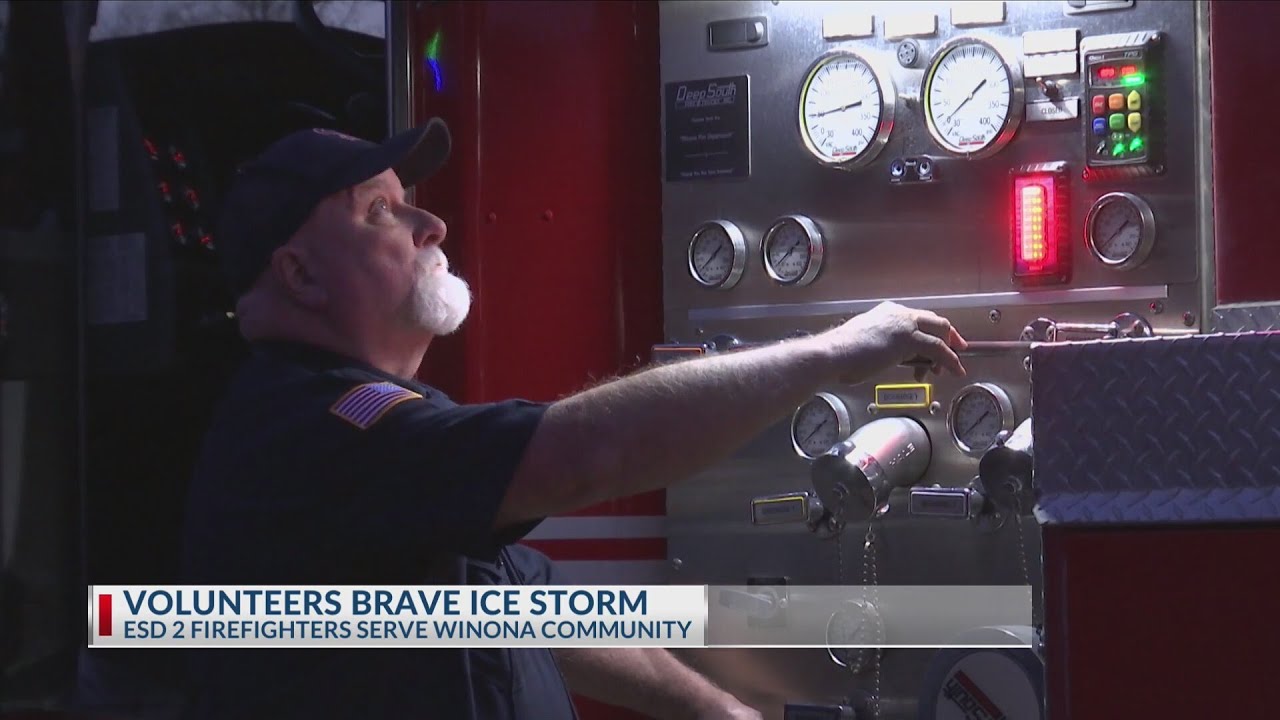 Winona Volunteer Fire Department keeps community safe through winter storm