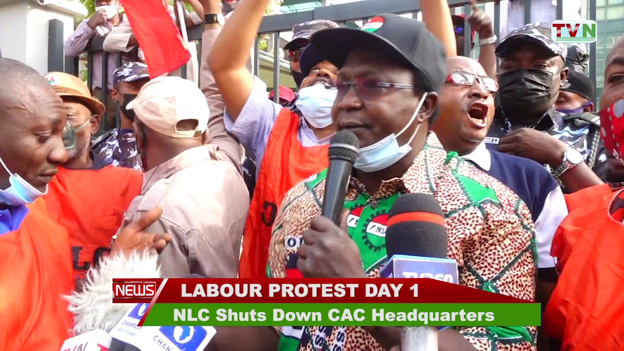 Nigerian Labour Congress: NLC Shuts Down CAC Headquarters