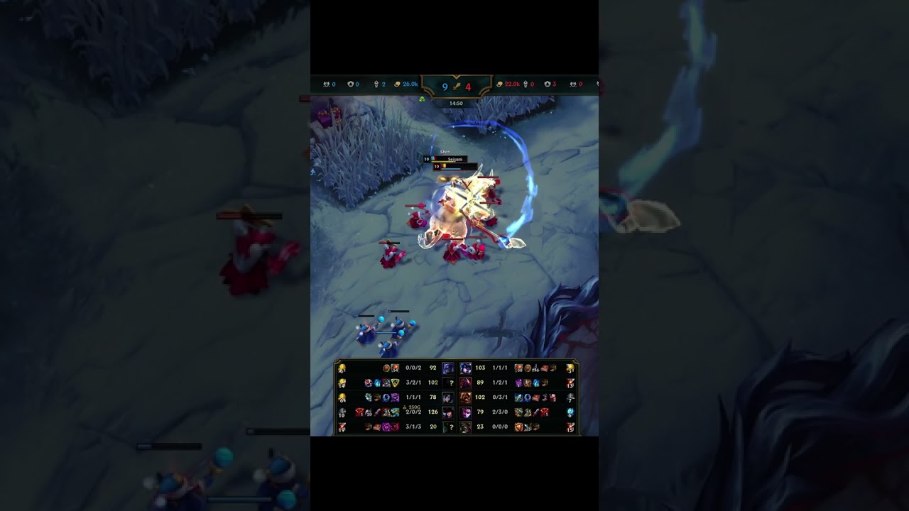 Sejuani solo killed Shen