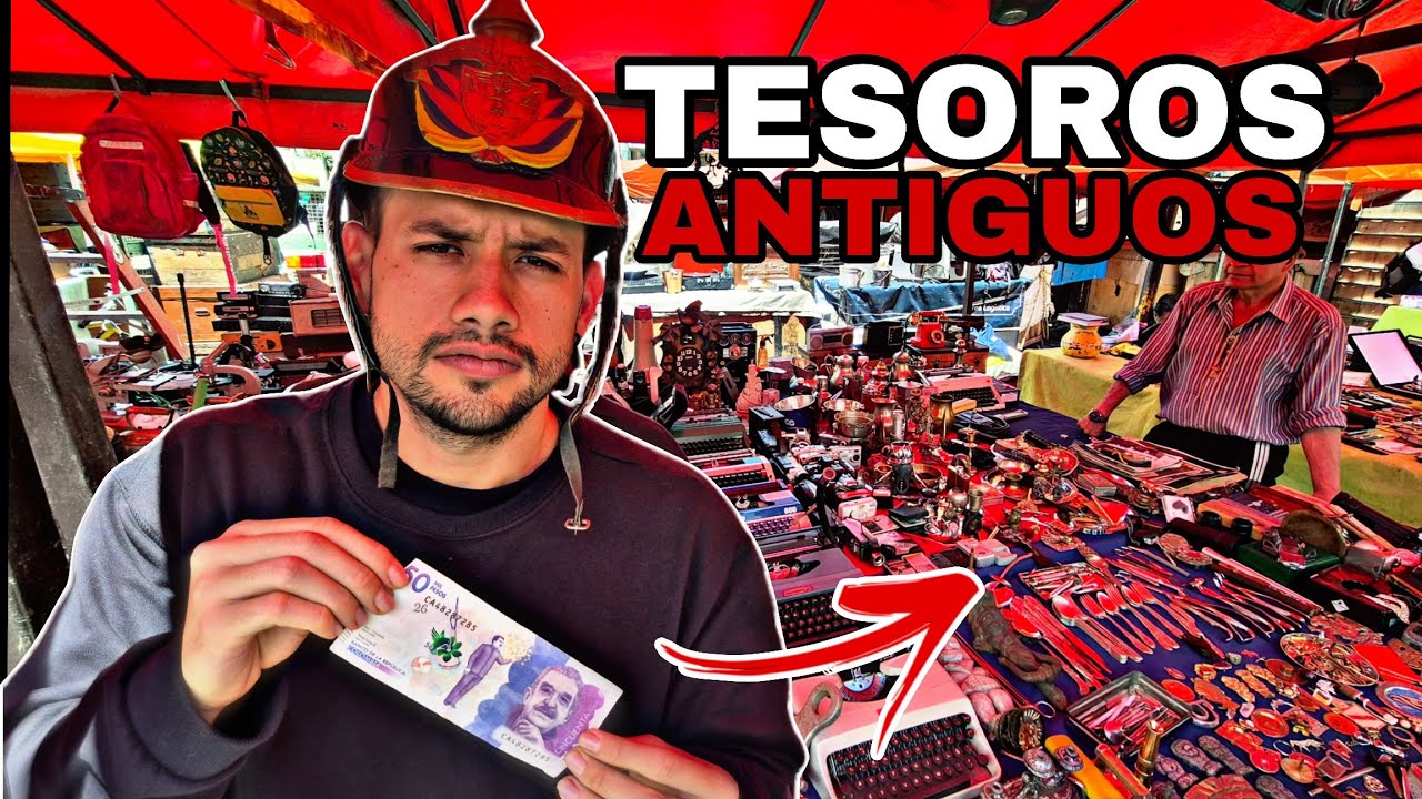 VISITAMOS EL MERCADO DE LAS PULGAS MAS ANTIGUO DE COLOMBIA! FT @Receso.