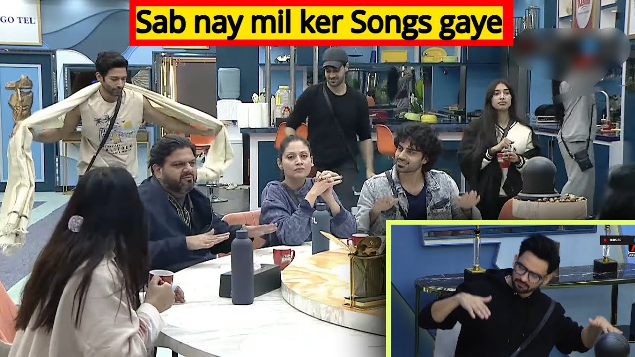 Singing enjoyment in Tamasha Ghar || Uncut