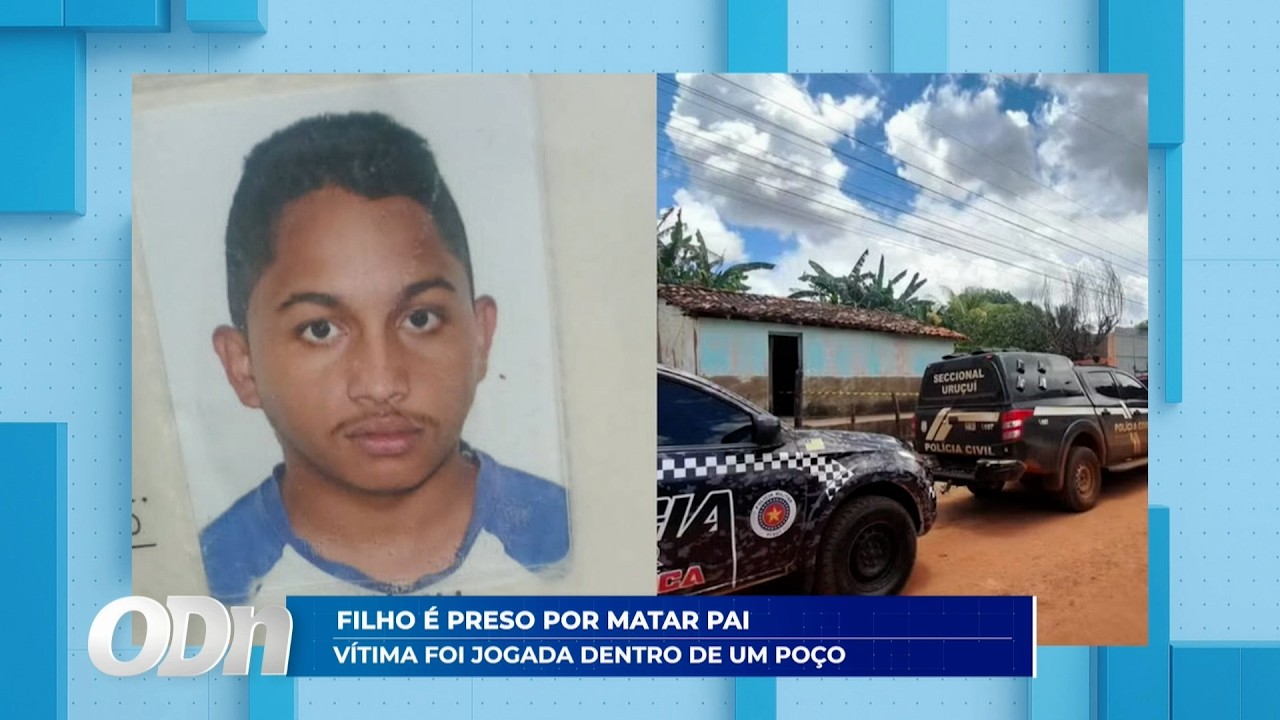 Filho é preso por matar Pai: Vítima foi  jogada dentro de um poço 10 03 2026