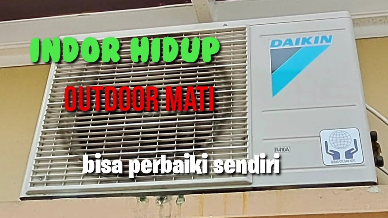 AC Daikin tidak hidup❗ kompresor❌