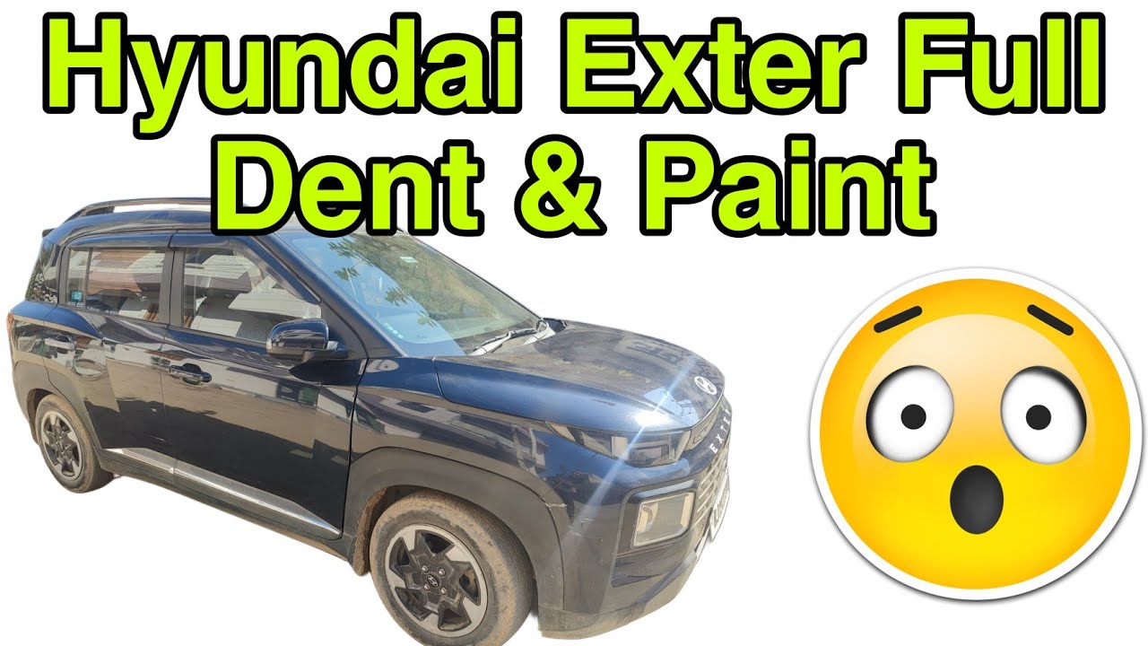 Hyundai Exter full dent & Paint Repair #trending #trend #dentremoval #repair#automobile #restoration