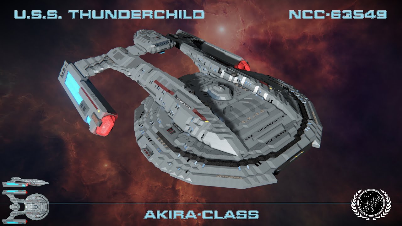 Space Engineers - U.S.S. Thunderchild Walkthrough Tour [Star Trek]