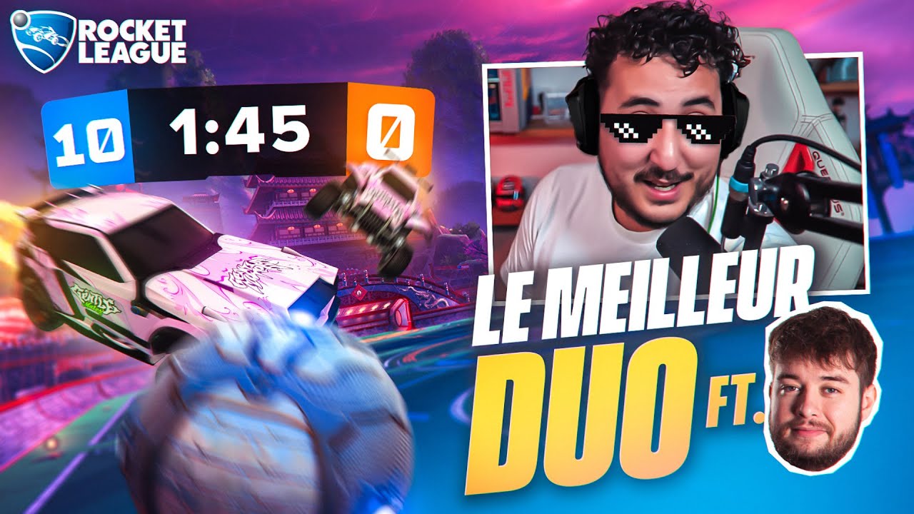 LE MEILLEUR DUO GENTLE MATES ? 😂 (Rocket League ft. Nikof)