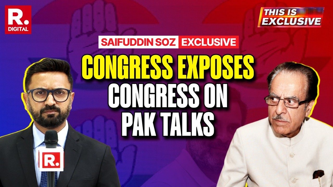 This Is Exclusive: Congress Exposed On Pak Talks: Big Admission On &lsquo;Coordination With Pak&rsquo;