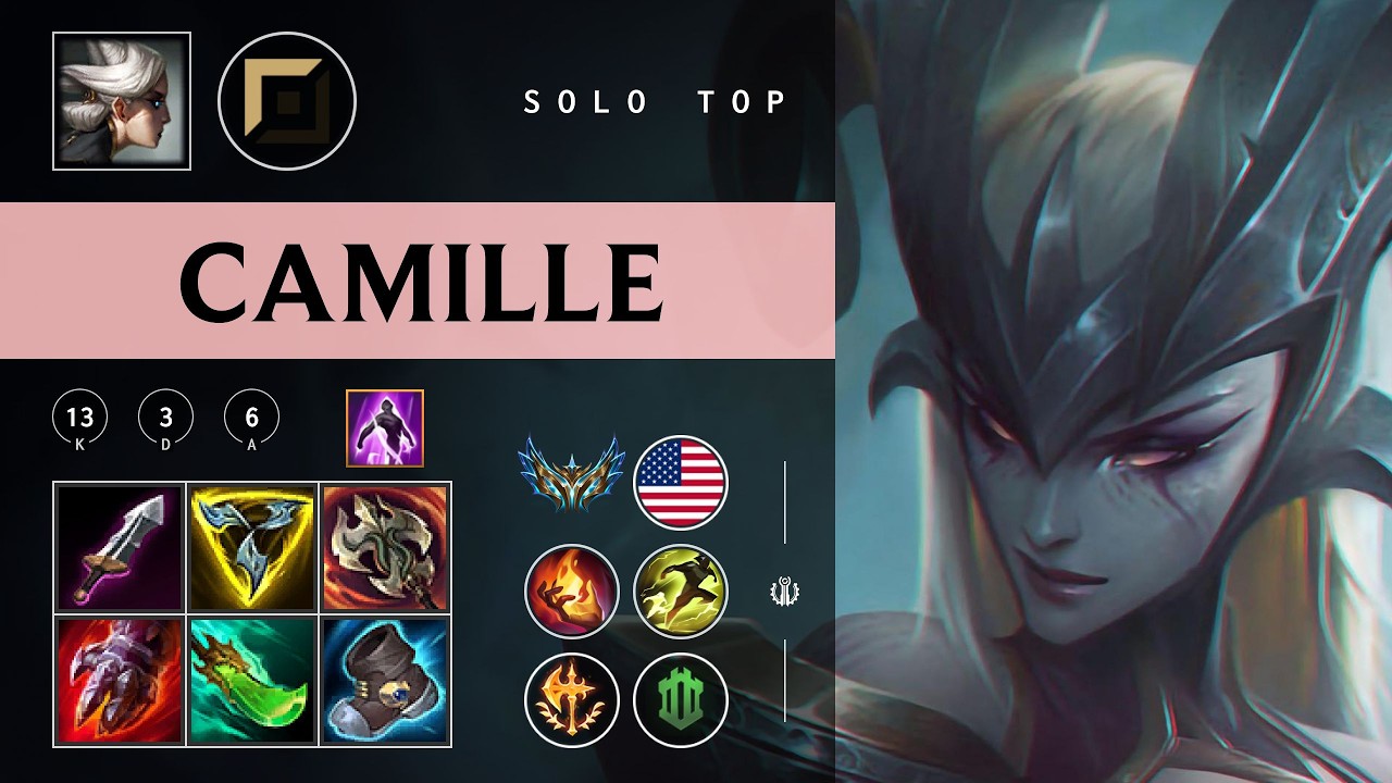 Camille Top vs Cho'Gath - NA Challenger Patch 26.03