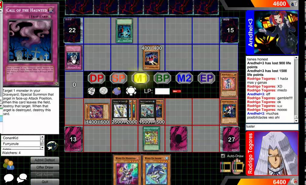 RODRIGO TOGORES WITH WIND-UP VS UG HELENA HEREDIA WITH TRAP AGENTS ON DUELING NETWORK 08/01/2013