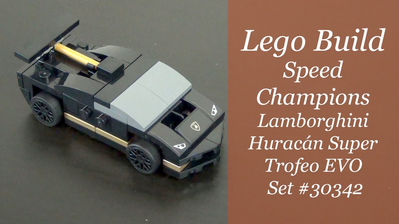 LEGO Build - Speed Champions Lamborghini Huracán Super Trofeo EVO Set #30342