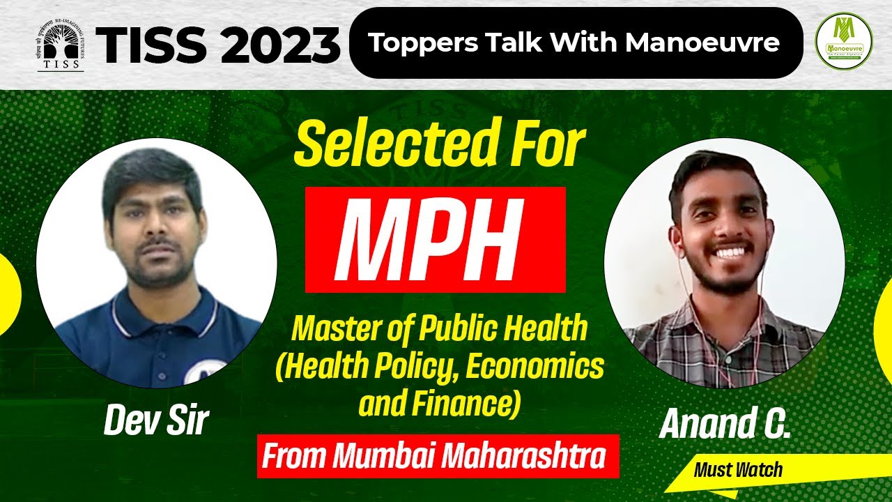 TISSNET 2023 Toppers Podcast - Anand Chaurasiya - Master Of Public Health | MPH - HPEF |TISS Mumbai