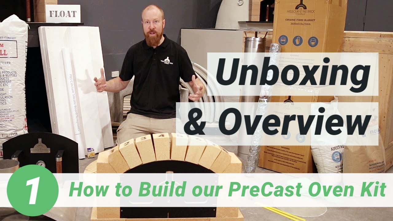 How to Build our PreCast Oven Kit | 1. Unboxing & Overview