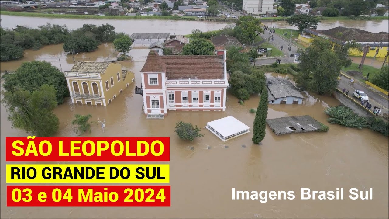 SÃO LEOPOLDO | RIO GRANDE DO SUL | ENCHENTE Maio 2024 (Aéreas Drone)