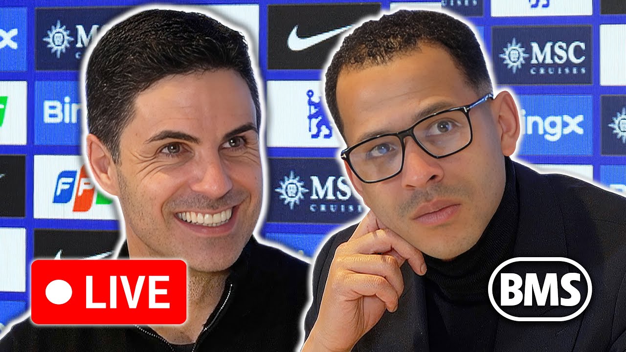 🔴 LIVE | Mikel Arteta and Liam Rosenior post-match press conference | Chelsea 2-3 Arsenal