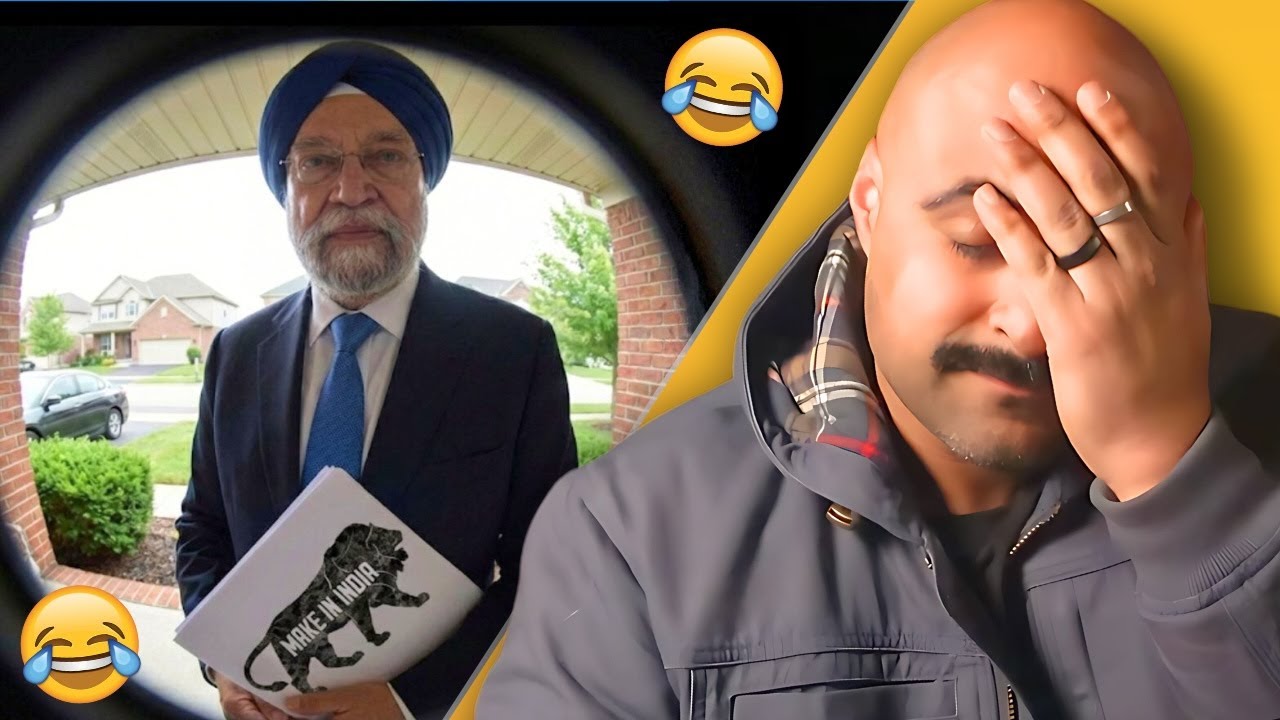 Reaction to INSANE MEMES on Hardeep Singh Puri 😭😂