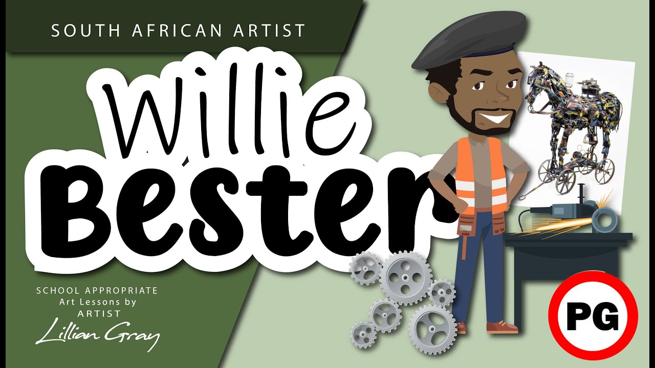 Artist Willie Bester explained for Young Children by Lillian Gray