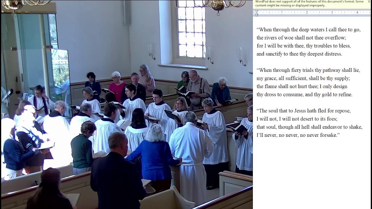 Second Sunday in Lent -March 1, 2026