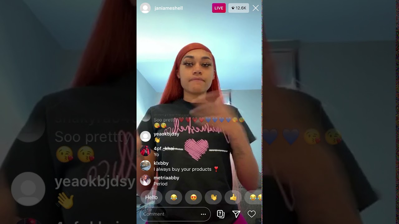 Jania meshell speaks on Yb on ig live