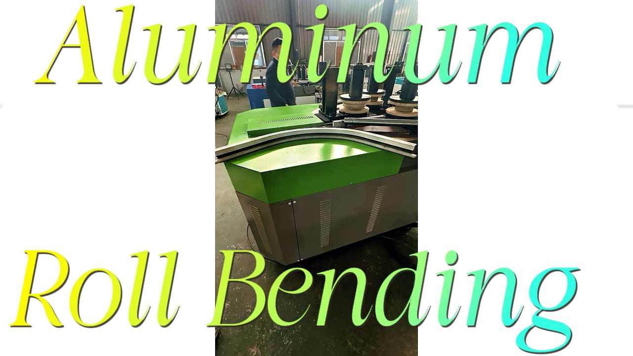 Roll Bending machine For Aluminum Profiles Doors Windows 