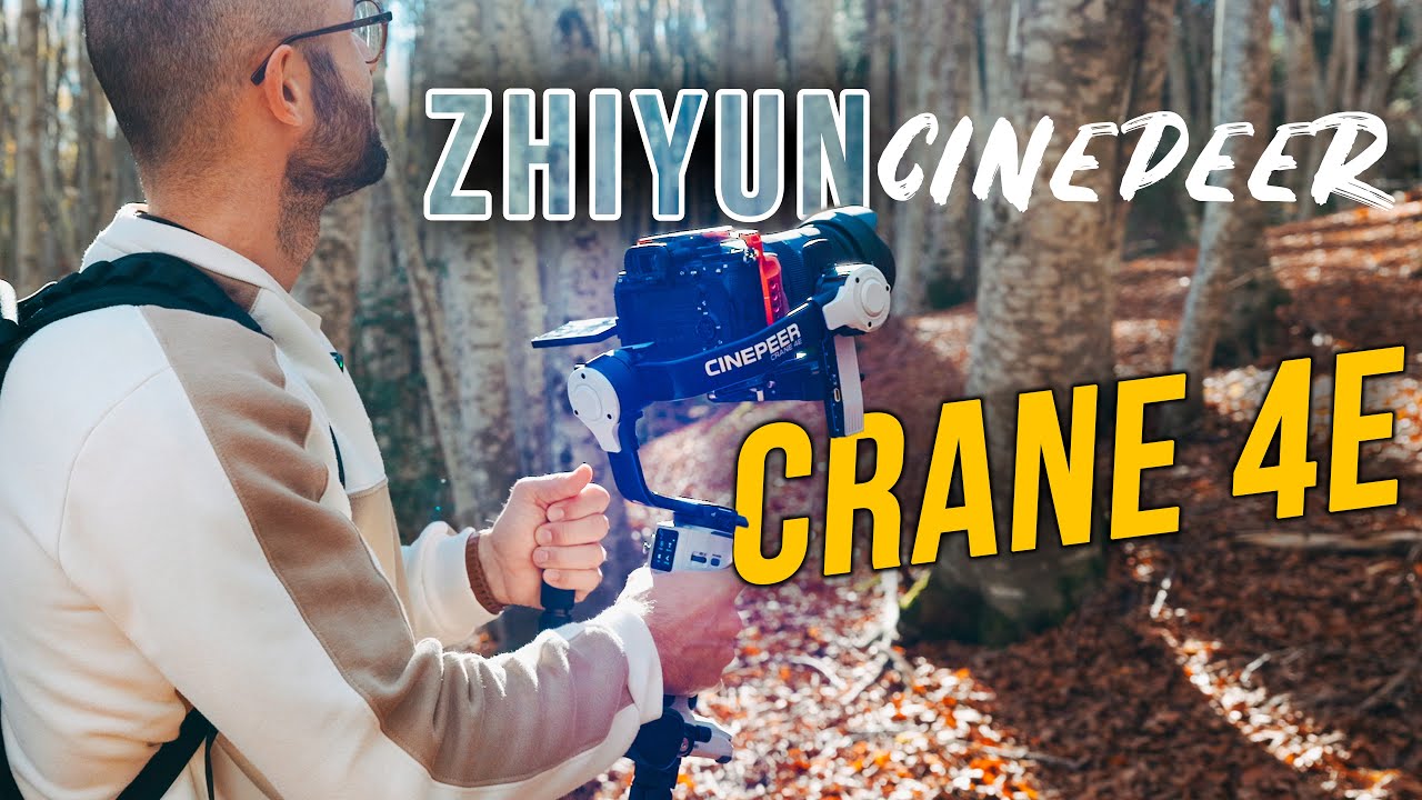 Zhiyun Cinepeer Crane 4E Un Gimbal Potente y ECONÓMICO