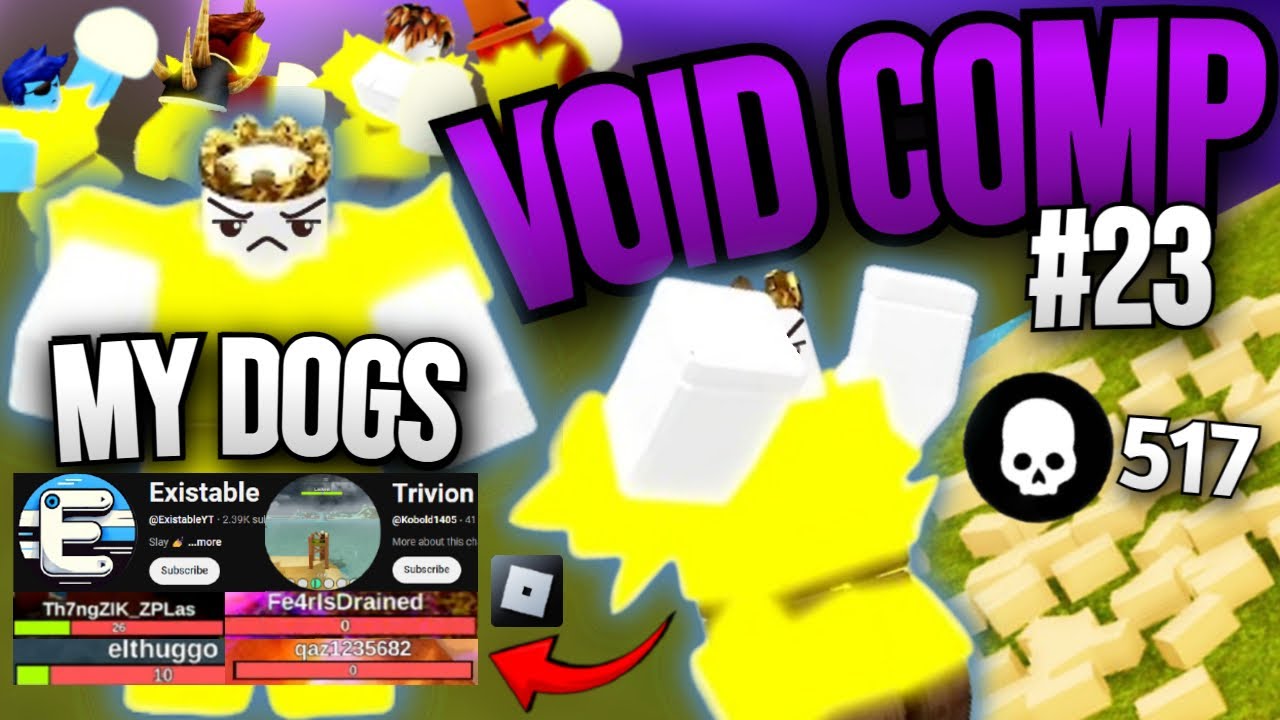 Booga Booga Reborn: Void PvP Compilation #23 / Owned Dogs: @ExistableYT, @Kobold1405, and more!