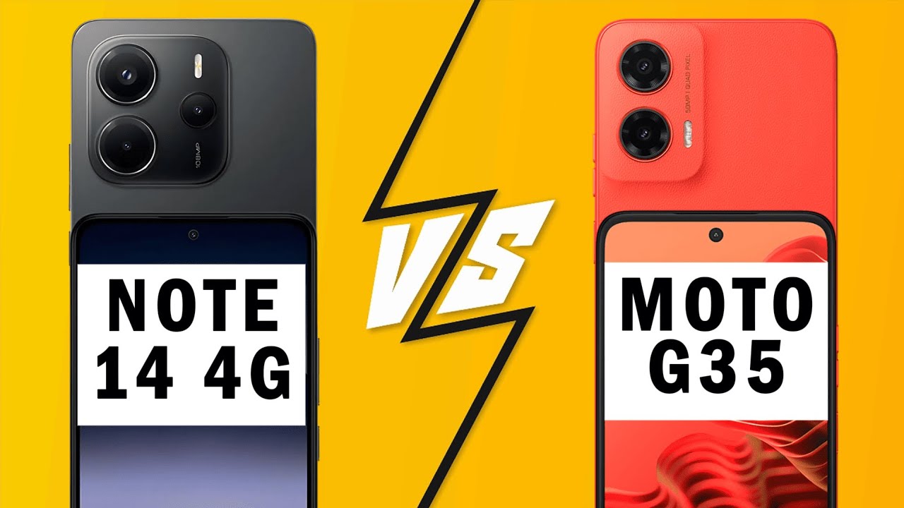 Xiaomi NOTE 14 4G vs Motorola MOTO G35