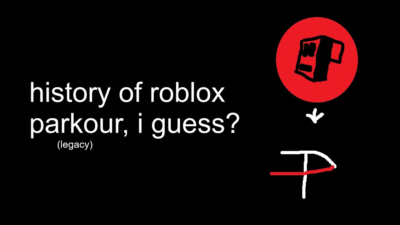 history of roblox parkour, i guess (legacy)