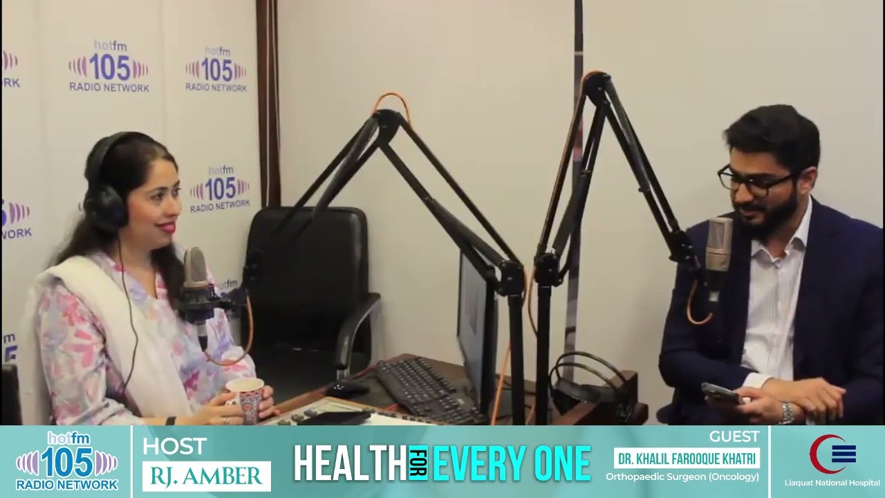 Talk on Childhood Cancer with Dr. Khalil Farooque Khatri, Consultant Orthopaedic Surgery
