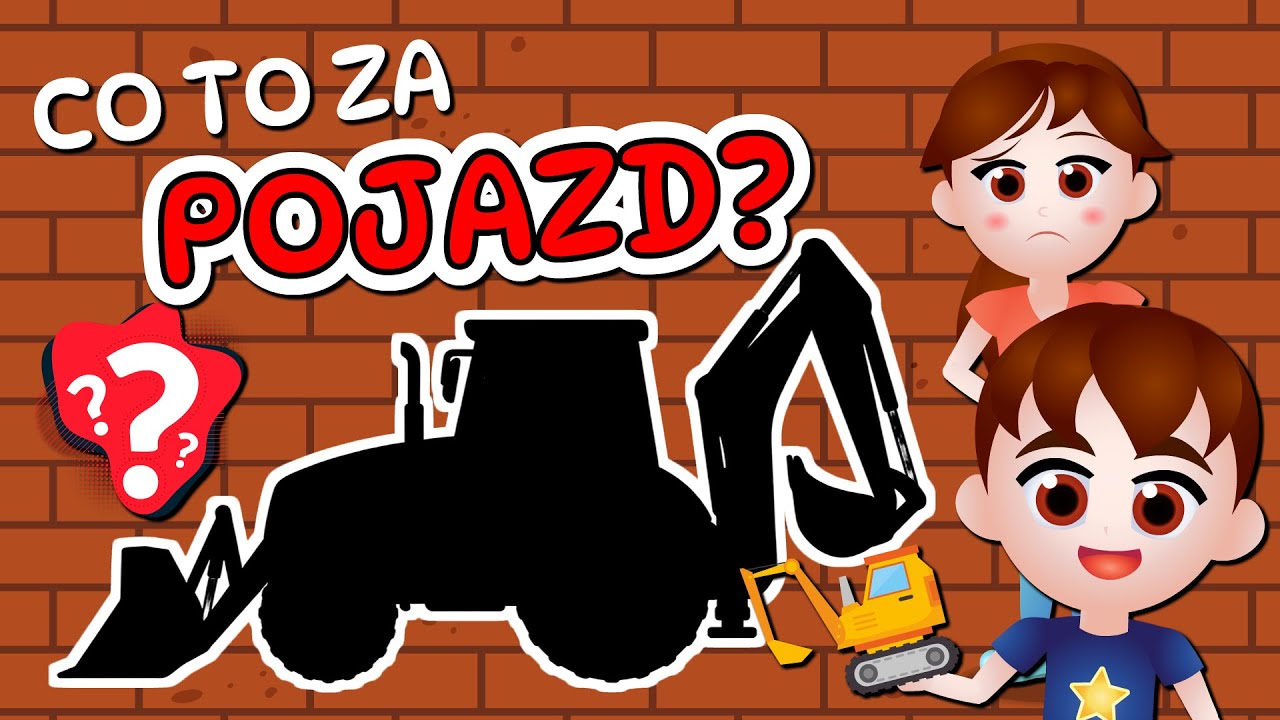 🤔 Co to za POJAZD? - Kazio i Maszyny Budowlane - Film edukacyjny dla dzieci 🤔