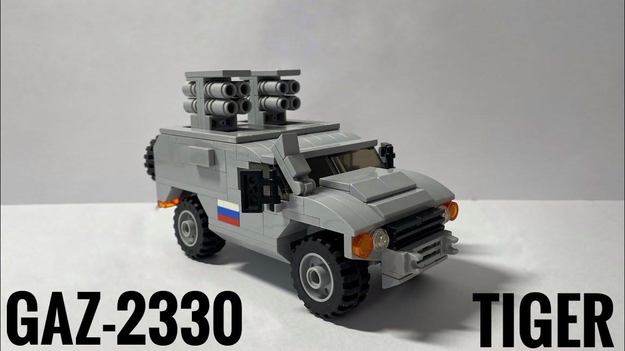 LEGO GAZ-2330 Tiger REVIEW