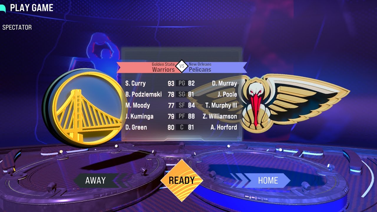 (#NBA2K26) The 6 9 Network Presents:🏀🌃 The Pelicans 🪽🆚 The Warriors 🌁@🕡pm
