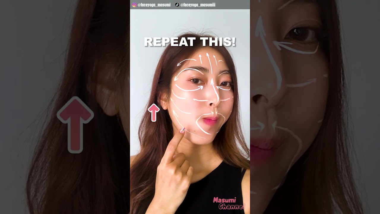 Anti-Aging Face Exercise to Reduce Marionette Lines, Lift Droopy Mouth Corners, Sagging Jowl