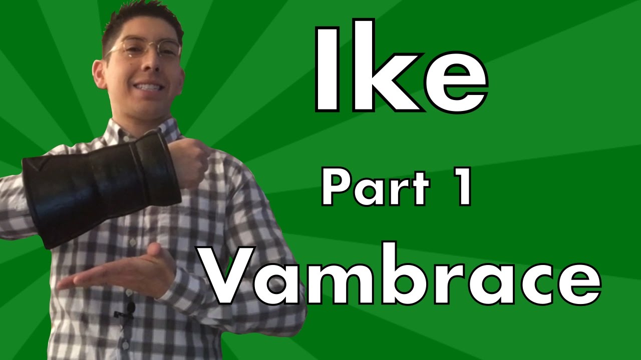 Ike Cosplay Tutorial: Part 1 Vambrace
