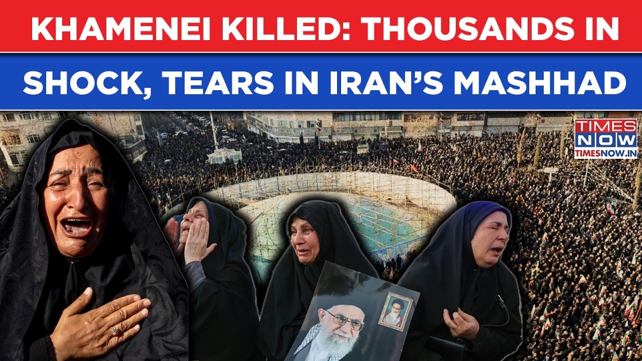 Khamenei’s Killing Leaves His Supporters In Absolute Shock, Thousands In Tears In Iran’s Mashhad