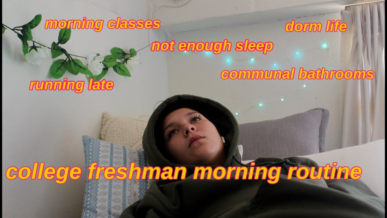 A REAL COLLEGE MORNING ROUTINE
