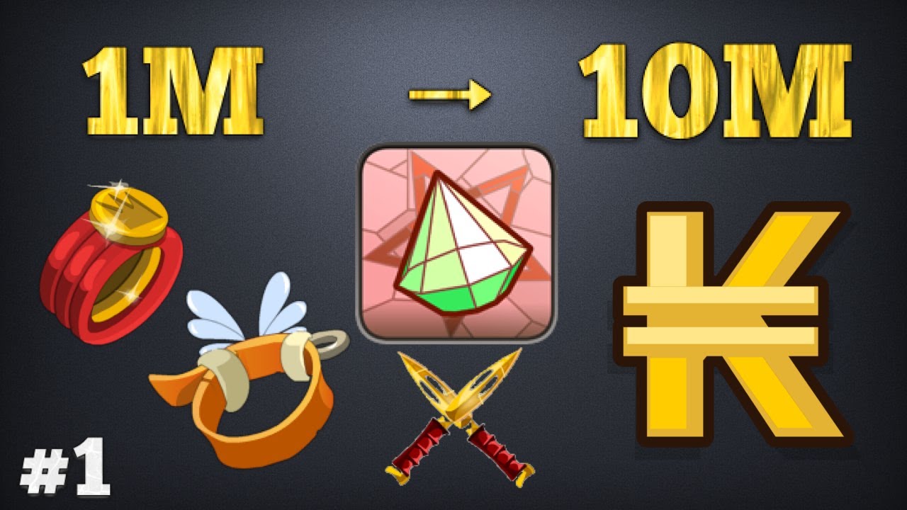 DOFUS : JOIALLOMAGE DE 1 MILLION &rarr; 10 MILLIONS DE KAMAS #1