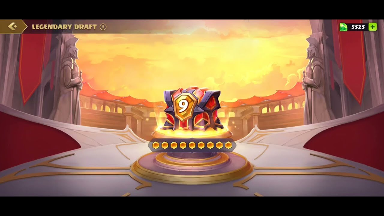 Legendary Draft Mighty party with Morgoth 