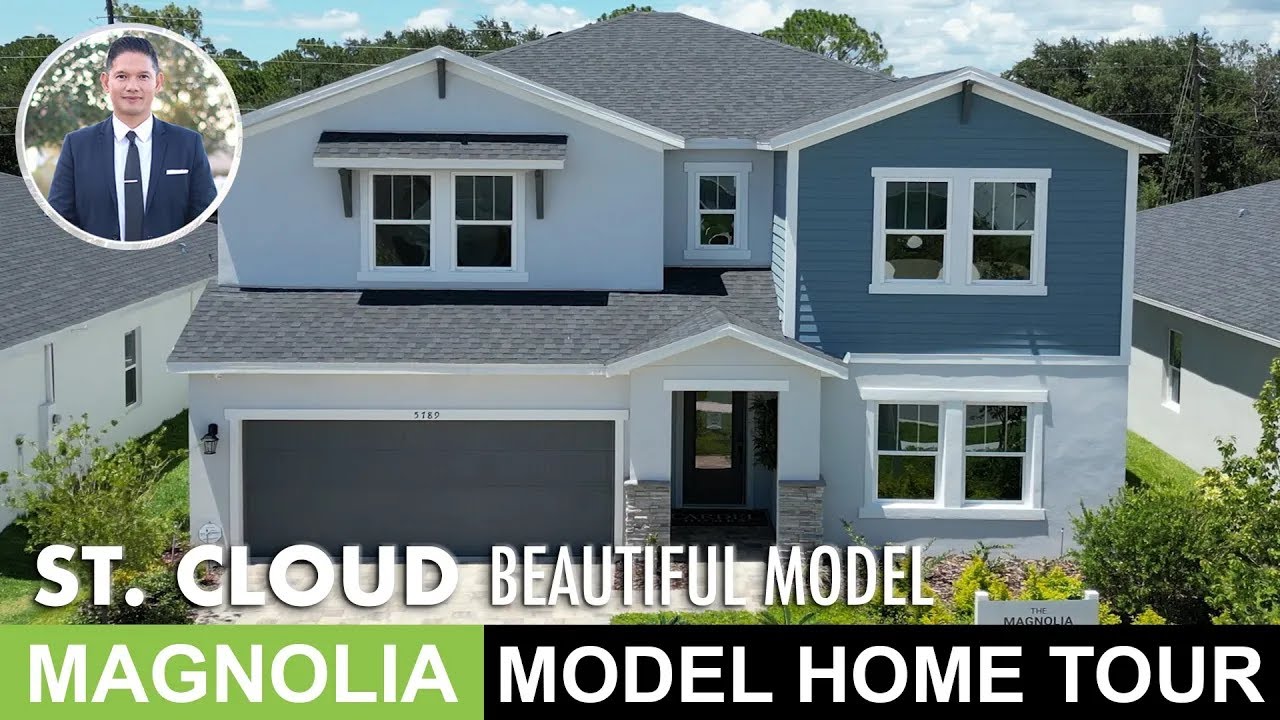 Экскурсия по демонстрационной модели дома St Cloud | Модель Magnolia | Поиск жилья в Орландо