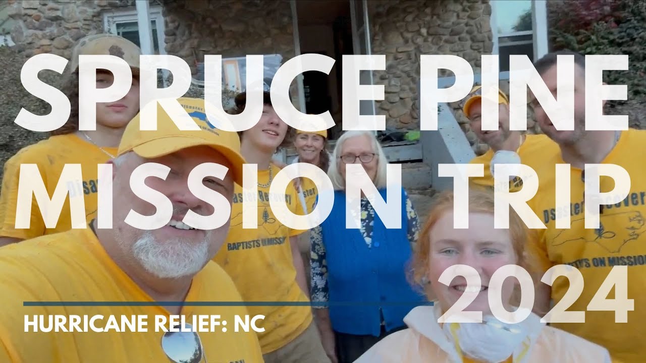 Hurricane Relief Mission Trip- Western NC, 2024