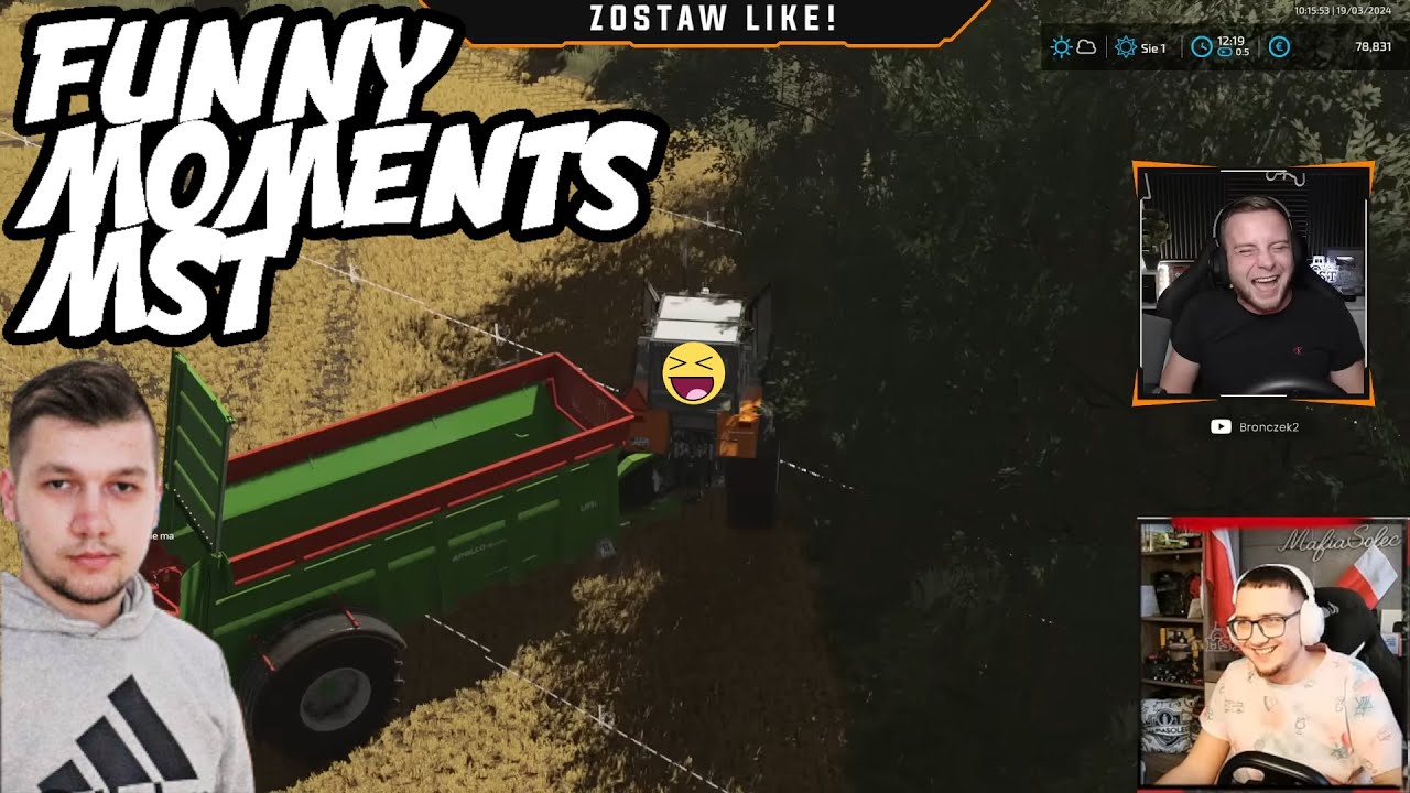 😂Funny Moments MST 🤣 KUKURYNA NA SŁOME XD🌾 Internet na Baterie 📡 NIE TO ŚCIERNISKO 😬