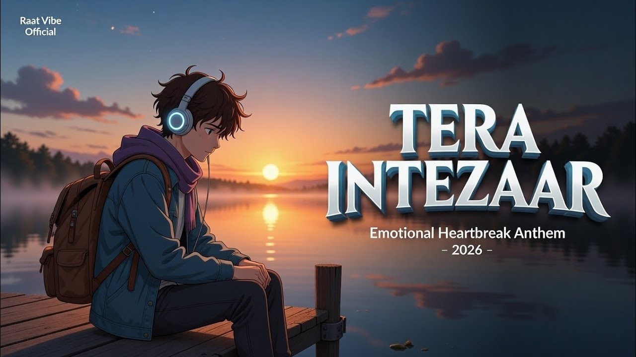 Tera Intezaar – Emotional Heartbreak Song 2026 | Sad Romantic Urdu Song | Raat Vibe Official