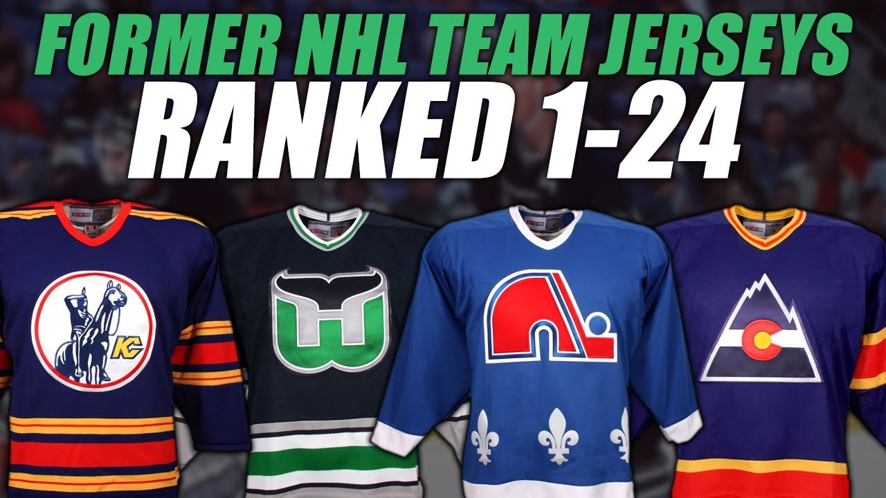 Former NHL Teams Jerseys Ranked 1-24
