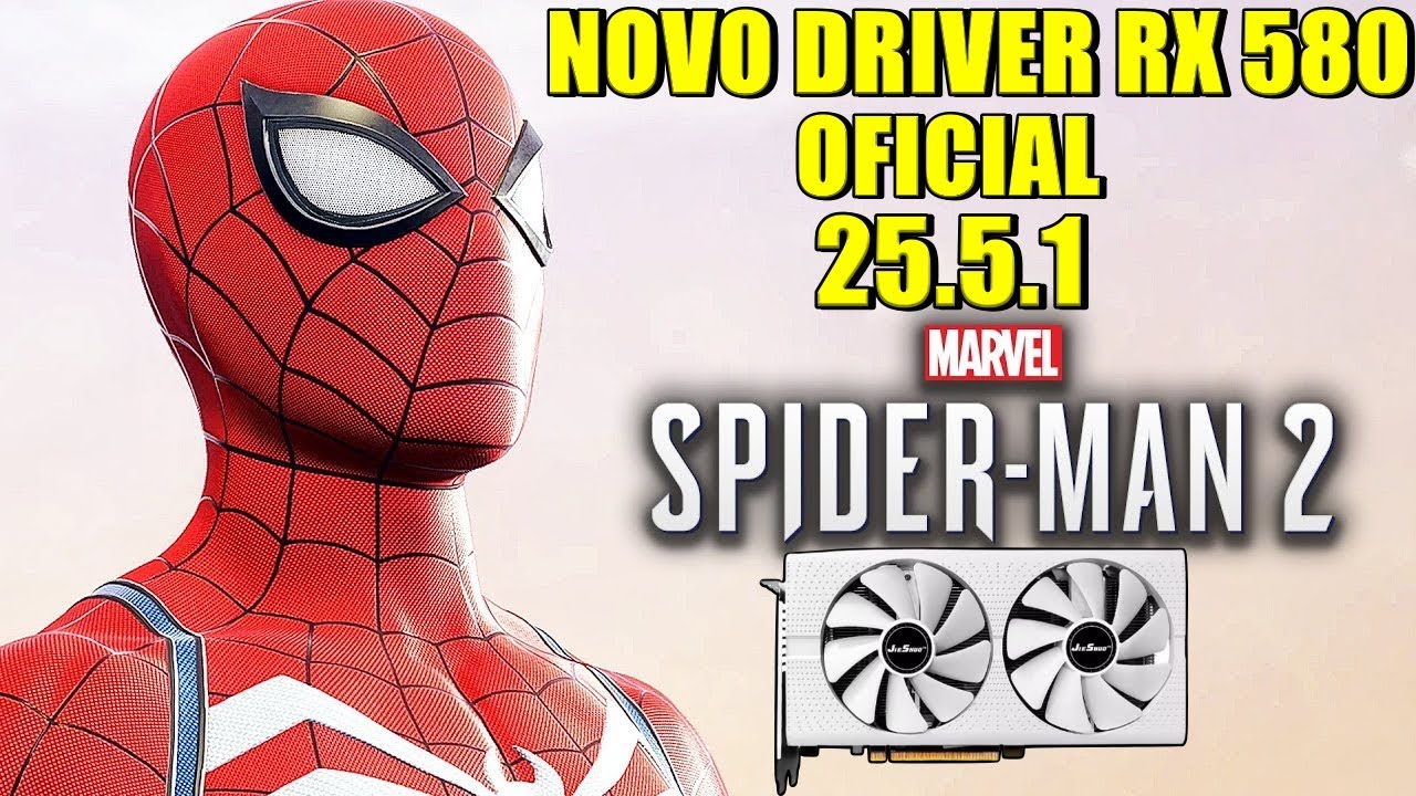 NOVO DRIVER 25.5.1 OFICIAL PRA RX 580 + TESTES E INSTALAÇAO LIMPA!