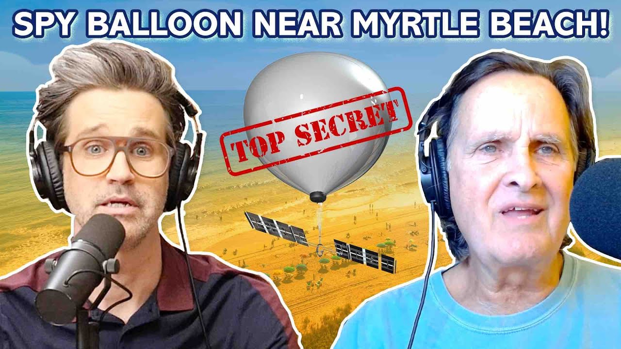 Chinese Spy Balloon Shot Down Near Myrtle Beach!