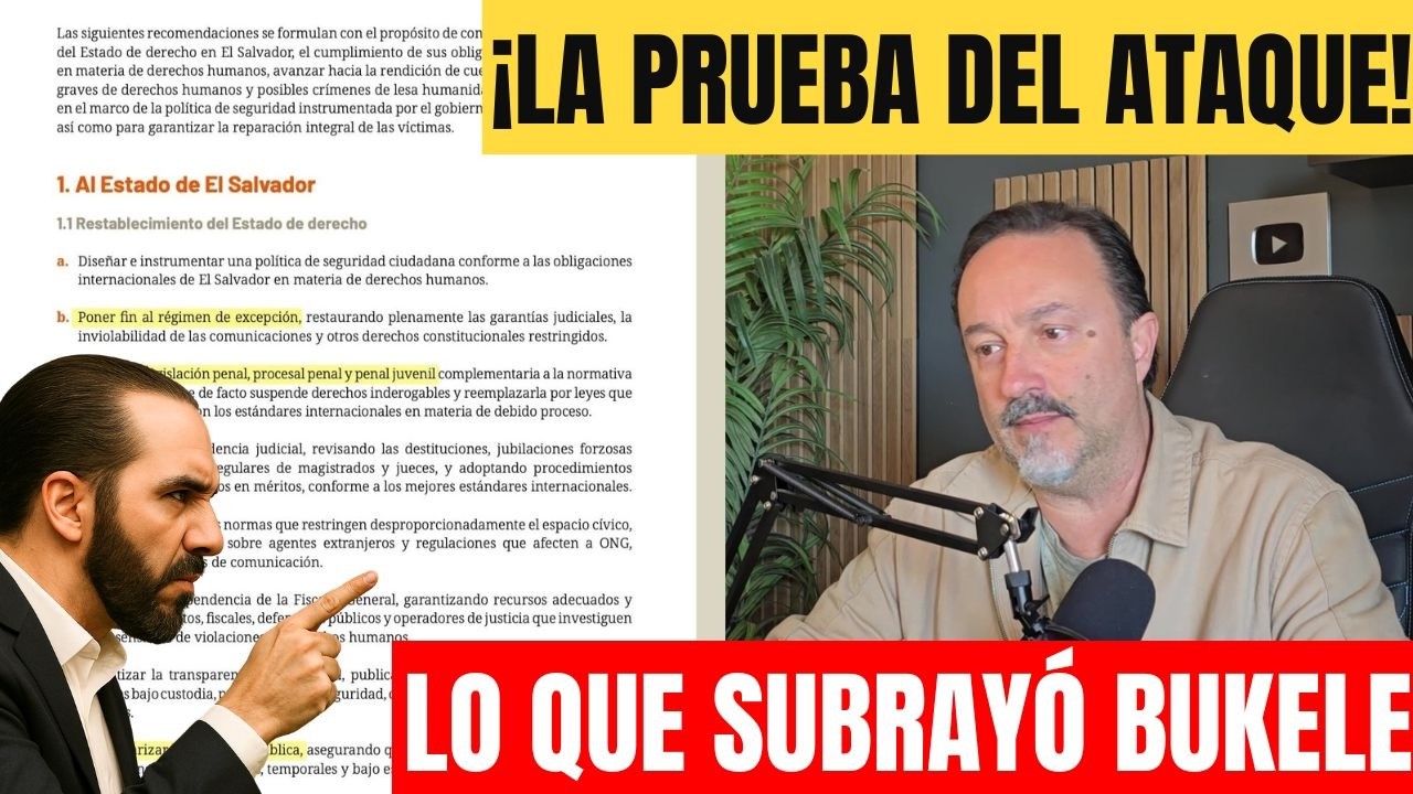 ¡BASTA DE ATAQUES! La respuesta de Nayib Bukele que sacude a los organismos internacionales 🇸🇻⚖️