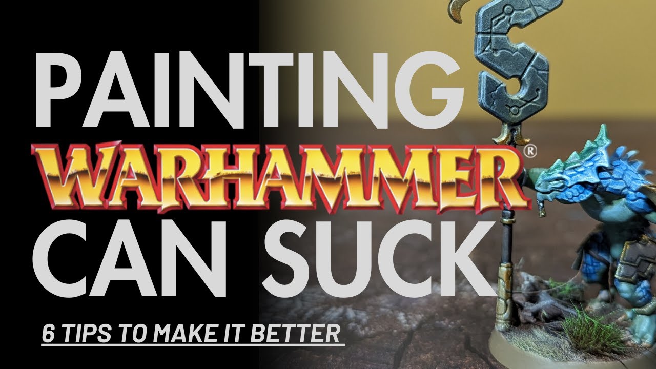 6 Tips To Paint Your WARHAMMER Army Fast