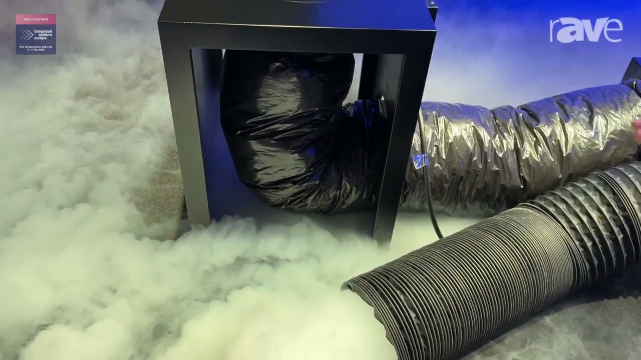 ISE 2025: MDG Fog Generators Presents ICE FOG Q, a Low Fog Generator with Zero Residue